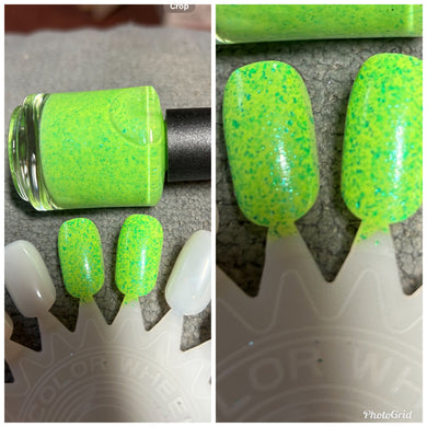 Polishing Away Again in Margaritaville - Yellow Polish Lovers Group Custom for July