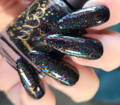 *10 BOTTLES LEFT* Shattered Prism - Black Hearted Beauties Group Polish